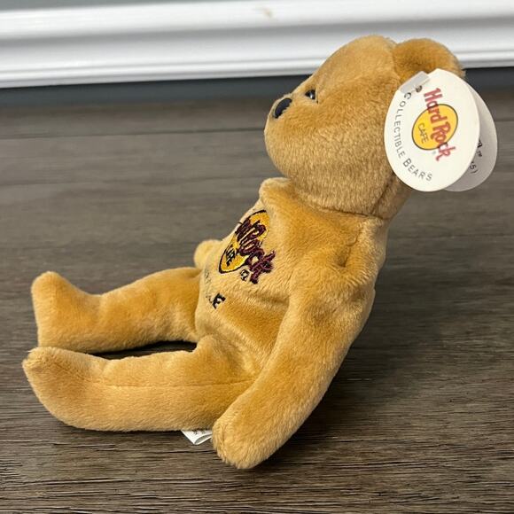 Hard Rock Cafe Bean Bag Bear Plush - Picture 2 of 5